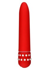 Vibratoare clasice - Toy Joy Diamante Superbe Vibrator Clasic - Rosu