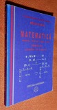 Matematica. Manual clasa 12 profil M1 Elemente de algebra - Ganga 2007