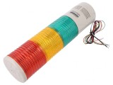Coloană de Semnalizare LED Roșu/Ambră/Verde 24V