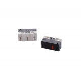 Microintrerupator Limitator cu Buton 13x11x6mm, 3A, 125VAC, COM/NO/NC, Mini, Contact Usa Auto, Ventilator, Banda LED, Negru