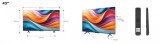 Qled TV 4K 43&#039;&#039;(109cm) TCL 43T7B (Model