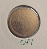 547 Africa de Sud, South Africa 2 Cents SUID-AFRIKA - SOUTH AFRICA 1992, KM#133
