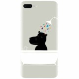 Husa silicon pentru Apple Iphone 8 Plus, Hippo Bath