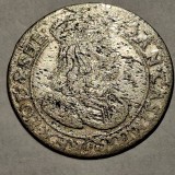 Polonia - Lituania 6 groschen 1668/ Cracovia argint Jan ll Casimir Vasa