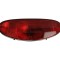 Lampa ceata Peugeot 206 (2), 01.1998-04.2009, Spate, P21W; rosu; cu soclu bec; Omologare: ECE, TYC