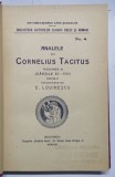 Analele lui Tacitus Vol. II, Cartile XI-XVI, Traducere Eugen Lovinescu, 1922, Romania Mare, Legatura Veche