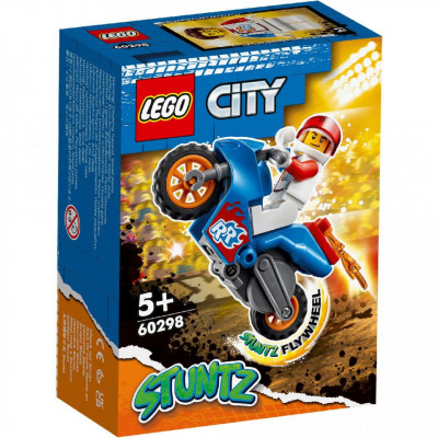 Lego city motocicleta de cascadorie-racheta 60298 foto