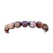 Bratara cu snur ajustabil, Amethyst Stone, A4B132
