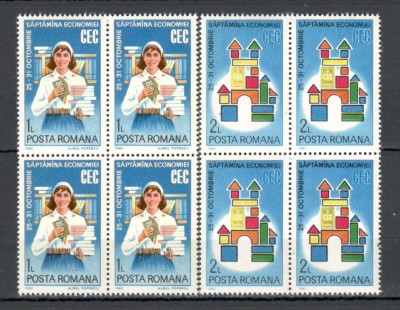 Romania.1982 Saptamina economiei bloc 4 YR.745 foto