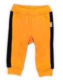 Pantalon de trening (181273) Colectia &quot;Big Trucks&quot; Galben/Negru Marimea 68