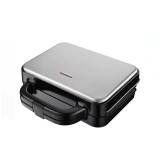 Aparat pentru sandwich din otel inoxidabil, 1000 W, baza antiderapanta