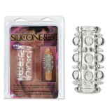 Manson Silicon Seven Creations 7.5 cm Lungime, Transparent, TPE, Impermeabil