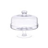 Platou servire cu picior si capac 25 cm x 22 cm, Inart