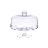 Cumpara ieftin Platou servire cu picior si capac 25 cm x 22 cm, Inart
