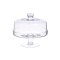 Platou servire cu picior si capac 25 cm x 22 cm