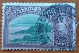 Colonie-Britanica-1938-''TRINIDAD -TOBAGO-KING-GEORGE VI-Portul IRVINE'-LOT 1Val.''-STAMPIL--VEZI SCAN