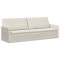 Set de canapea 2 pcs Crem Catifea - 4