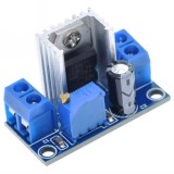 DC-DC converter step-down, IN: 4.2-40V, OUT: 1.2-37V (1.5A) LM317 (DC.301R)