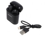 Căști Wireless cu Microfon Negre USB-B 10m