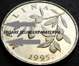 Moneda 20 LIPA - CROATIA, anul 1995 *cod 853 = EROARE SCURGERE MATERIAL