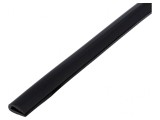 Ecran PVC Negru 10m x 9mm