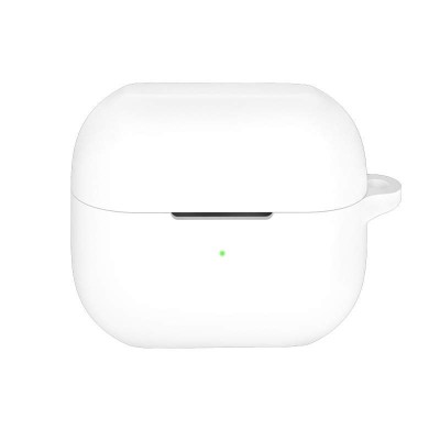 Husa protectie casti wireless, THD, compatibila Samsung Galaxy Buds3 Pro, Samsung Galaxy Buds3, alba foto
