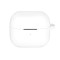 Husa protectie casti wireless, THD, compatibila Samsung Galaxy Buds3 Pro, Samsung Galaxy Buds3, alba
