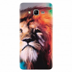 Husa silicon pentru Samsung Grand Prime, Awesome Art Of Lion