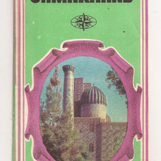 Uzbekistan - Pliant turistic, Samarkand 1981