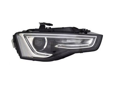 Far AUDI A5/S5 (B8), 05.2012-08.2016, partea Dreapta, TYC, bi-xenon; cu &amp;amp;quot;lumina timp de zi&amp;amp;quot; tip LED; D3S+PWY24W; electric; fara modul lumin foto