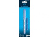 Blister Stilou si 2 rezerve cerneala Schneider Voice,albastru