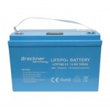 Baterie Li-ion LiFePO4 12.8V, 100Ah cu BMS, Bluetooth, LCD display si protectie temperatura IP65 Breckner Germany