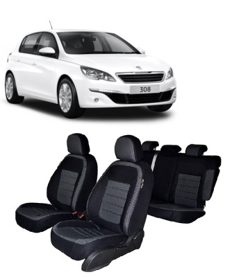 Set huse scaune dedicate Peugeot 308 ( 2014-2018) Bancheta spate fractionata foto