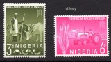 NIGERIA 1963, Fauna, Tractor, serie neuzată, MNH, Nestampilat