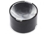 Lentilă LED rotundă plexiglass transparentă 9-40&deg; 22mm