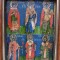Icoana Romaneasca pe lemn, pictata pe ambele fete, Sec. XVIII
