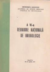 A VI-a Reuniune Nationala de Imunologie foto