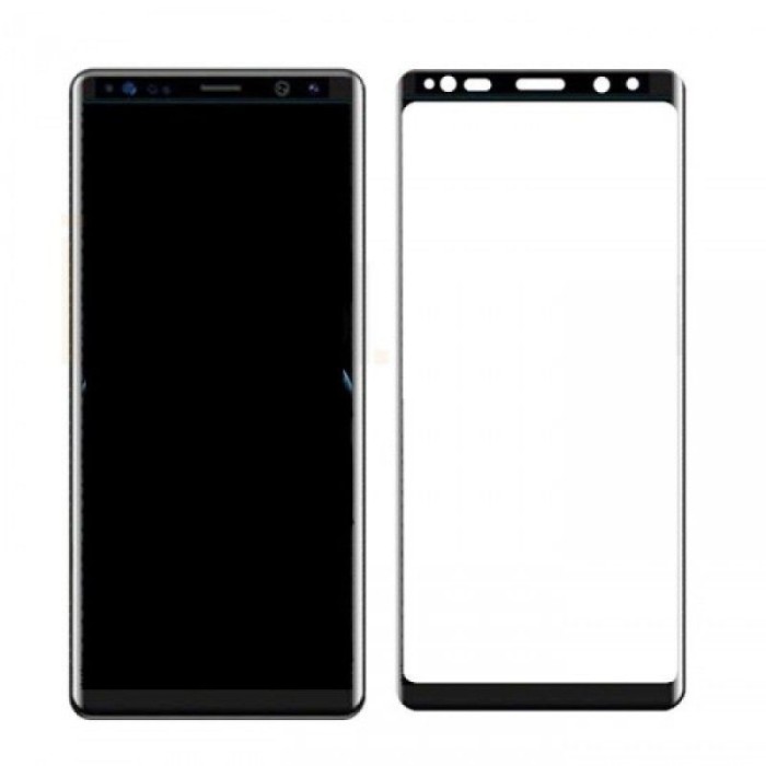 Folie de sticla 5D Samsung Galaxy Note 8, FULL GLUE Negru