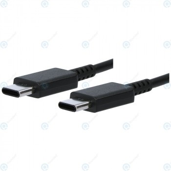 Cablu de date USB Samsung tip C la tip C EP-DA905BBE 1 metru negru GH39-02030A foto