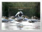 Album filatelic - Faună ocrotită din rezervațiile rom&acirc;nești - Pelicani, 2015, sigilat in folie, LP2062b