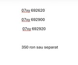 Cartele numere ușoare consecutive