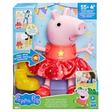 Figurina interactiva Peppa Pig, 30 cm, F8873