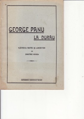 Dimitrie Hogea -George Panu la Durau (Neamt)-1931 foto