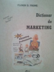 Florin D. Frone - Dictionar de marketing foto