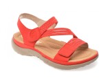 Cumpara ieftin Sandale RIEKER rosii, 64870, din piele ecologica