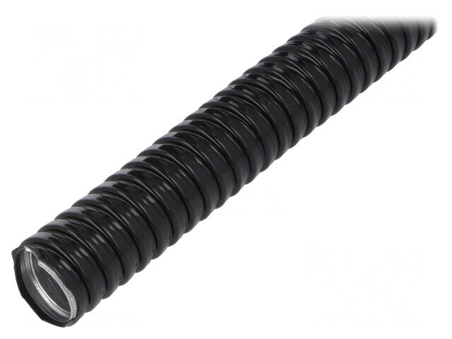 Tub de protecție oțel galvanizat negru IP67 56mm