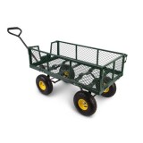 Carucior de gradina, transport, metalic,&nbsp;max. 300 kg, 95x52x57&nbsp;cm, Handtruck GartenVIP DiyLine