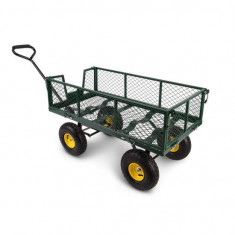 Carucior de gradina, transport, metalic, max. 300 kg, 95x52x57 cm, Handtruck GartenVIP DiyLine