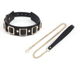 Zgarda Rosy Geometric Negru