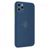 Husa Silicon Breath Albastru Apple iPhone 12 Mini (5.4 inch) Protectie Premium